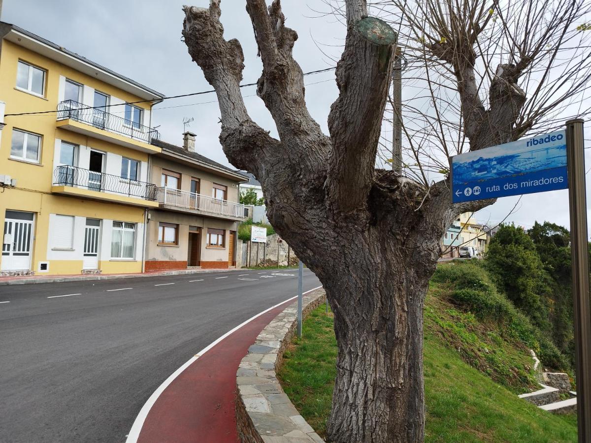 Ferienwohnung Balcon Del Eo Ribadeo Exterior foto